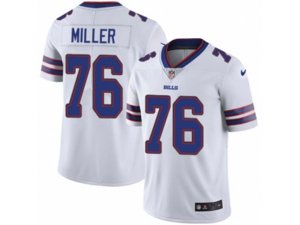 Nike Buffalo Bills #76 John Miller Vapor Untouchable Limited White NFL Jersey