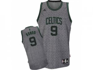 nba boston celtics #9 rondo grey[static fashion swingman]