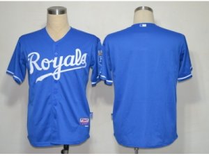 MLB Jerseys Kansas City Royals Blank Blue