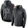 NFL Mens Nike Chicago Bears #13 Kevin White Stitched Black Anthracite Salute to Service Player Performance Hoodie