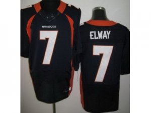 Nike NFL Denver Broncos #7 John Elway Blue Jerseys[Elite]