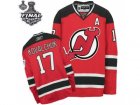 NHL New Jersey Devils 17 Ilya Kovalchuk Red-Black 2012 Stanley Cup Finals Jersey