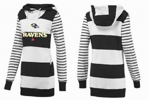 Women Baltimore Ravens Logo Pullover Hoodie-047