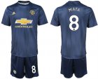 2018-19 Manchester United 8 MATA Third Away Soccer Jersey