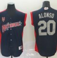 National League #20 Pete Alonso Navy 2019 MLB All-Star Game Player Jersey