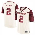 Oklahoma Sooners #2 Jeff Badet White 47 Game Winning Streak College Football Jersey