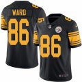 Men Nike Pittsburgh Steelers #86 Hines Ward Black Color Rush Limited Jersey