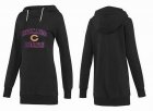 Women Chicago bears Logo Pullover Hoodie-035