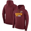 Washington Redskins Nike Team Name Performance Pullover Hoodie Burgundy