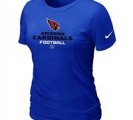 Women Arizona Cardicals Blue T-Shirt