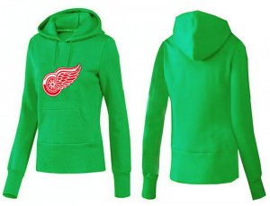 NHL Women Detroit Red Wings Logo Pullover Hoodie 22