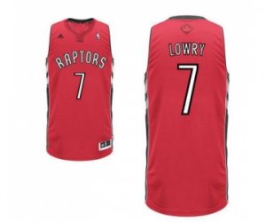 nba toronto raptors #7 lowry red[revolution 30 swingman]