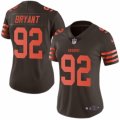 Women's Nike Cleveland Browns #92 Desmond Bryant Limited Brown Rush NFL Jersey