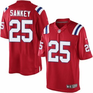 Mens Nike New England Patriots #25 Bishop Sankey Limited Red Alternate NFL Jersey