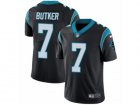 Mens Nike Carolina Panthers #7 Harrison Butker Vapor Untouchable Limited Black Team Color NFL Jersey