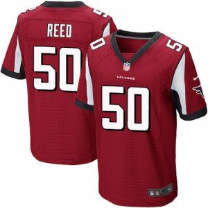 Mens Nike Atlanta Falcons #50 Brooks Reed Elite Red Team Color NFL Jersey