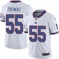 Mens Nike New York Giants #55 J.T. Thomas Limited White Rush NFL Jersey