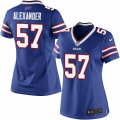 Women's Nike Buffalo Bills #57 Lorenzo Alexander Limited Royal Blue Team Color NFL Jersey