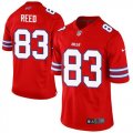 Nike Buffalo Bills #83 Andre Reed Red Jerseys(Elite)