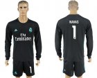 2017-18 Real Madrid 1 NAVAS Away Soccer Jersey