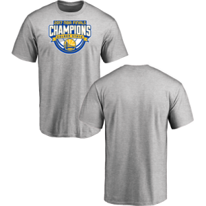 Golden State Warriors 2017 NBA Champions Mens T-Shirt Gray3