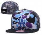 Dodgers Team Logo Camo Adjustable Hat YS
