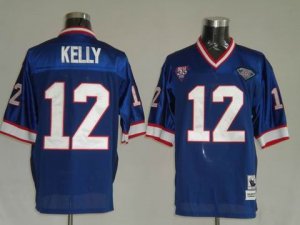 nfl buffalo bills #12 kelly m&n blue