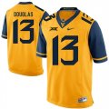 West Virginia Mountaineers #13 Rasul Douglas Gold College Football Jersey