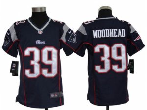 Nike New England Patriots #39 Danny Woodhead Blue Jerseys(Game)