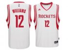 Mens Houston Rockets #12 Lou Williams adidas White Swingman climacool Jersey