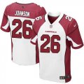 Nike Arizona Cardinals #26 Rashad Johnson white Jerseys(Elite)