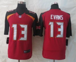 Nike Tampa Bay Buccaneers #13 Evans red Jerseys(Limited 2014)