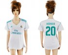 2017-18 Real Madrid 20 ASENSIO Home Women Soccer Jersey