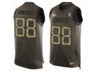 Nike Kansas City Chiefs #88 Tony Gonzalez Limited Green Salute to Service Tank Top NFL Jersey