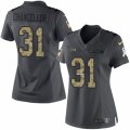 Women's Nike Seattle Seahawks #31 Kam Chancellor Limited Black 2016 Salute to Service NFL Jersey