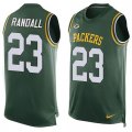 Nike Green Bay Packers #23 Damarious Randall Green Team Color Men Stitched NFL Limited Tank Top Jersey