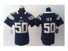 Nike Women NFL San Diego Chargers #50 Manti Teo dk.blue Jerseys