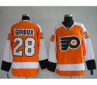 nhl philadelphia flyers #28 giroux orange