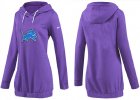 Women Detroit Lions Logo Pullover Hoodie-060