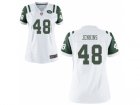 Womens Nike New York Jets #48 Jordan Jenkins White NFL Jersey