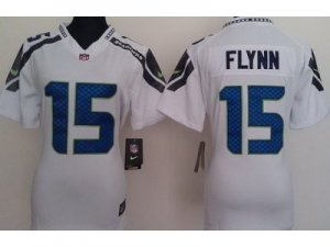 Nike Women nfl Seattle Seahawks #15 Matt Flynn white jerseys