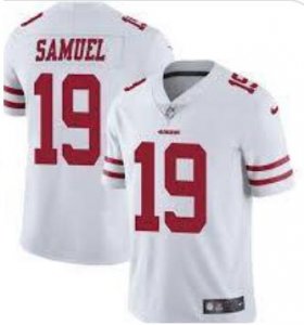 Nike 49ers #19 Deebo Samuel White Vapor Untouchable Limited
