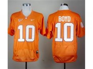 Clemson Tigers Tajh Boyd #10 Orange Pro Combat College Football Jersey