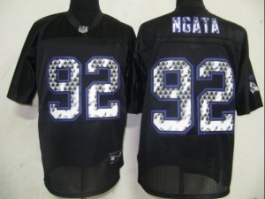 nfl baltimore ravens #92 ngata black[united sideline]