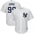 New York Yankees # 99 Aaron Judge White Cool Base Jersey
