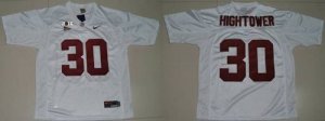 NCAA Alabama Crimson Tide #30 Donot Hightower White 2016 College Football Playoff National Championship Jersey