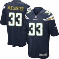 Mens Nike San Diego Chargers #33 Dexter McCluster Game Navy Blue Team Color NFL Jersey