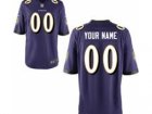 Men's Nike Baltimore Ravens Customized Game Team Color Jerseys (S-4XL)