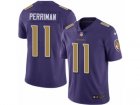 Mens Nike Baltimore Ravens #11 Breshad Perriman Limited Purple Rush NFL Jersey