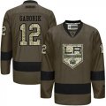 Los Angeles Kings #12 Marian Gaborik Green Salute to Service Stitched NHL Jersey